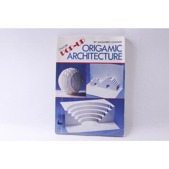 Pop-up Origami Architecture, Masahiro Chatani, 1984, Ondorisha, Paperback, J - Picture 1 of 2